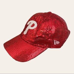 Phillies - Victoria’s Secret PINK Sequin Cap Baller Hat 🧢💥MAKE AN OFFER💥